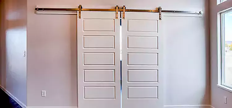 Glass Barn Door with Installation Hardware Kit Beavercreek